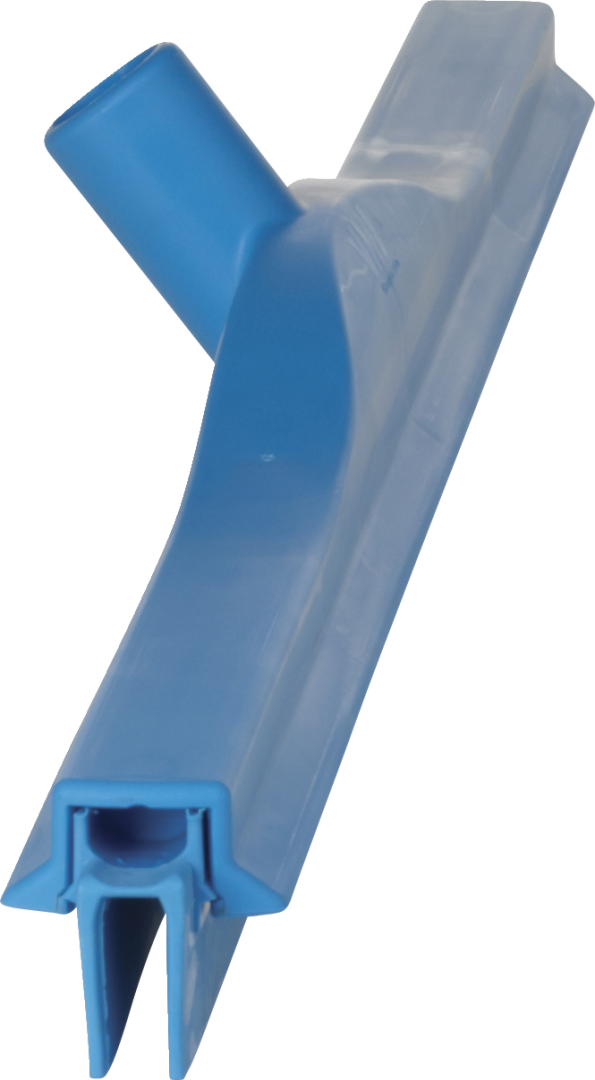Vikan Hygienic Floor Squeegee 700mm Blue - food safe water remover tool.