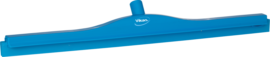 Vikan Hygienic Floor Squeegee 700mm Blue - food safe water remover for cleaning surfaces.