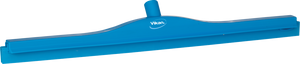 Vikan Hygienic Floor Squeegee 700mm Blue - food safe water remover for cleaning surfaces.