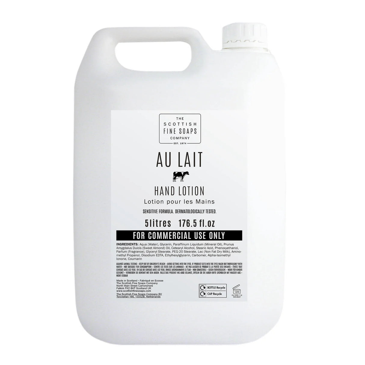 Au Lait Hand Lotion 5L - 837.800