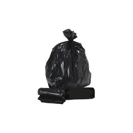 Black refuse sacks (HDuty) 20x34x38 cm, packaged in rolls of 200.