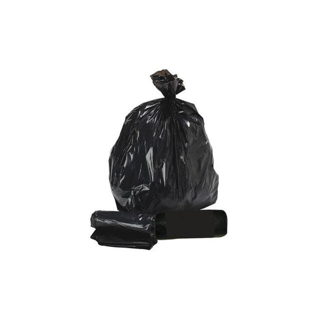 Black refuse sacks (HDuty) 20x34x38 cm, packaged in rolls of 200.