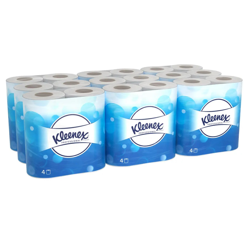 Kleenex Premier Ultra Toilet Rolls – 36 packs of 240 sheets, premium 2-ply tissue.
