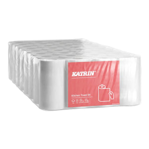 Katrin Classic 87075 Kitchen Roll | 32 Rolls | 2-Ply White Paper