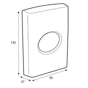 Katrin Feminine Hygiene Bag Dispenser | White | 91875 | Discreet & Hygienic