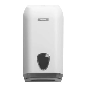 Katrin Bulk Pack Toilet Tissue Dispenser | White | New System | 92582
