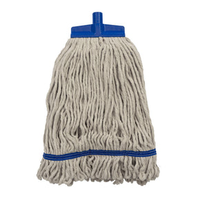 Interchange Blue Cotton Mop 16oz - 990041 | Absorbent Cotton Mop Head