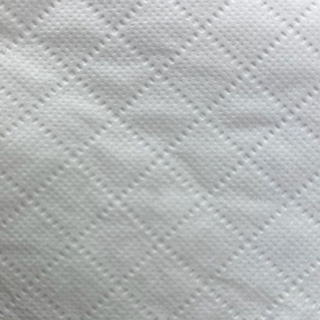 Close-up texture of Jangro Premium Triple Soft Toilet Tissue, 3-ply, white.
