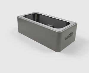 Automatic Shoe Cover Dispenser AD1 - DG115 in gray, designed for easy shoe cover dispensing.