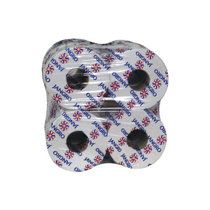 Jangro Professional Mini Jumbo Toilet Roll 2 Ply – packaged rolls stacked together.