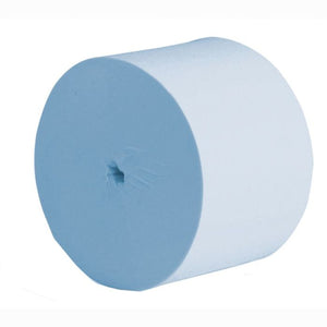 Jangro Coreless Centrefeed Roll 150m Blue 2 Ply – dispenser paper roll.