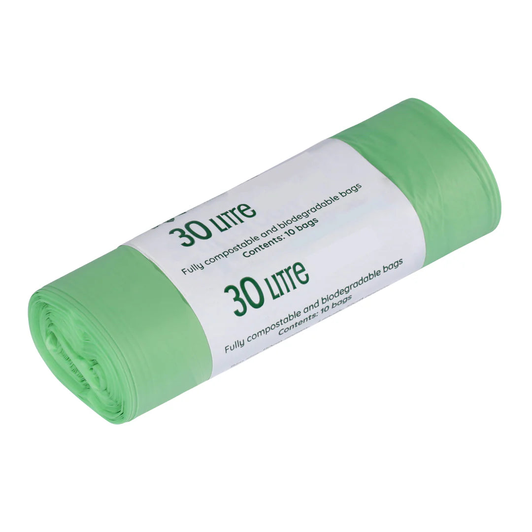 30L Kerbside Caddy Compostable Bio Bag Liner 10bags per roll - 41816