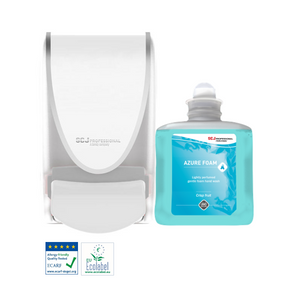 Deb Azure Foam Wash Hand Cleanser 6x 1L BN086 AZU1L