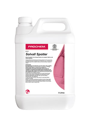 Prochem Solvall Spotter 5L - 5L B123-05 / BM035-5 | Solvent-Based Stain Remover