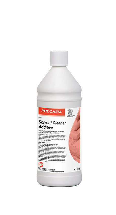 Prochem Solvent Cleaner Additive 1L - professional solvent boosting additive for cleaning.