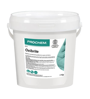 Prochem Oxibrite 1kg – oxygen-based stain remover for carpets and fabrics.