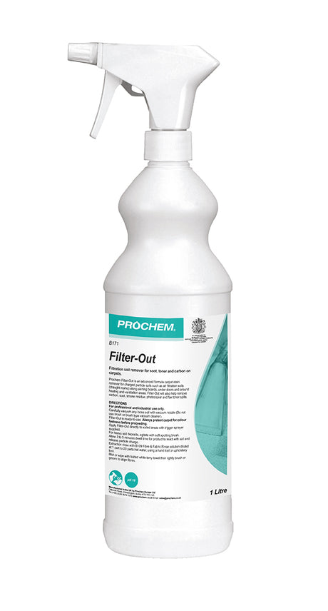 Prochem Filter-Out 1L - B171-01, a professional filtration soil and browning remover.