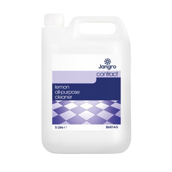 Jangro Contract Lemon All Purpose Cleaner 5L – BA814-5 | Multi-Surface Cleaning