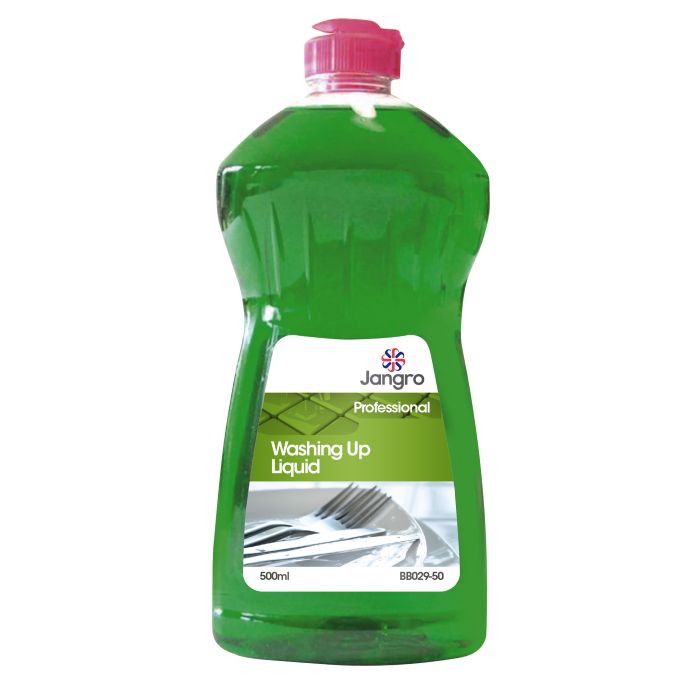 Jangro Easy Washing Up Liquid 12x500ml | BB029-50 | Concentrated Manual Cleaner