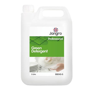 Jangro 10% Green Detergent 5L - BB045-5 | Manual Dishwashing & Surface Cleaner