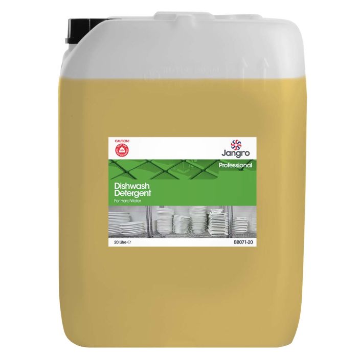 Jangro Dishwash Detergent Hard Water 20Litre - BB071-20 | Commercial Dishwasher Solution