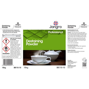 Jangro Destaining Powder 10kg BB110-10 | Tannin Stain Remover