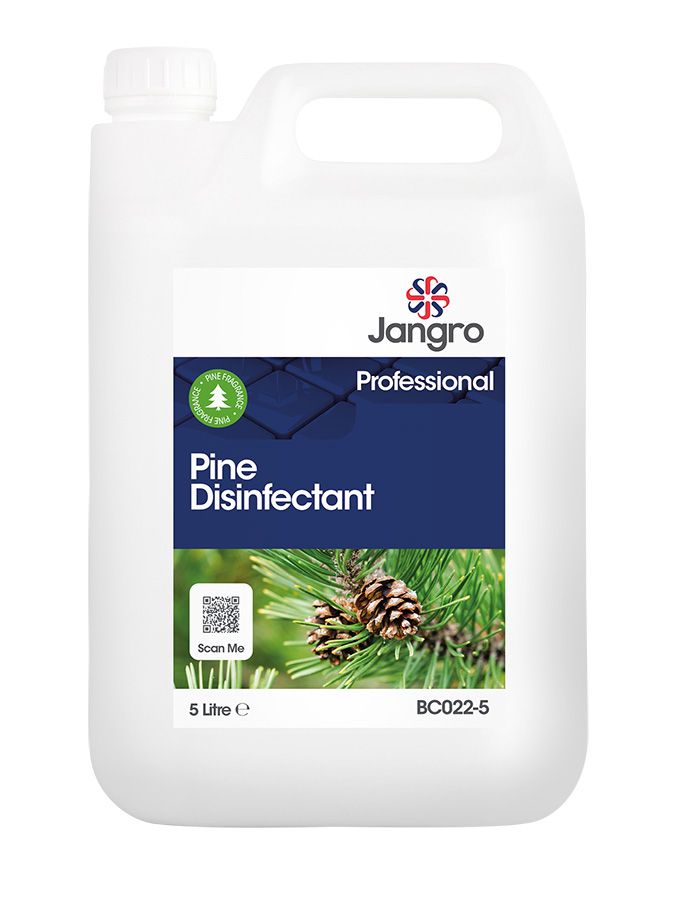 Jangro Pine Disinfectant 5L - Multi-Surface Cleaner & Deodoriser | BC022-5