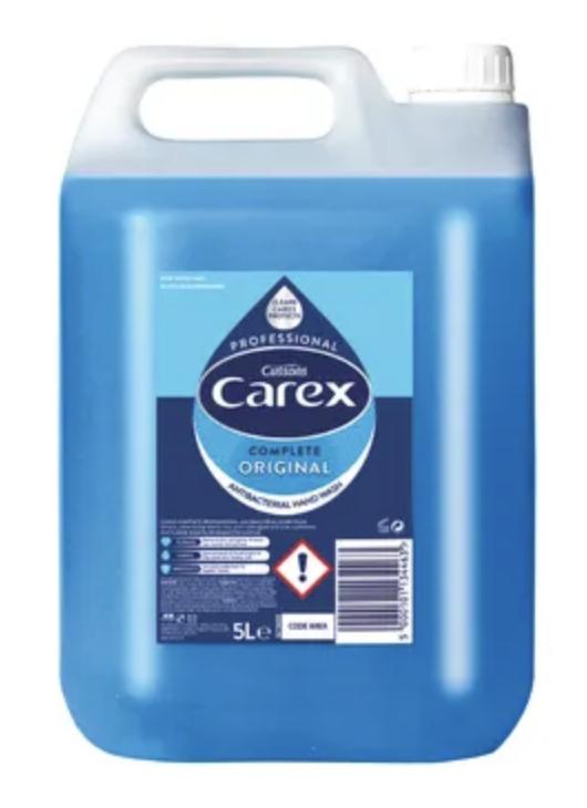 Carex Antibacterial Moisturising Handwash 5 Litre