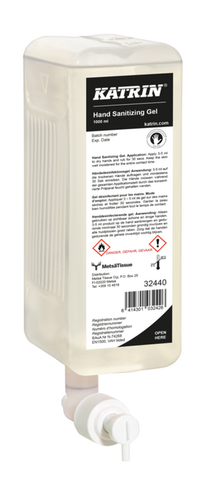 Katrin Sanitising Hand Gel 6x1000ml 32440