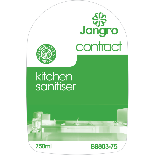 Jangro Contract Kitchen Sanitiser 750ml - BB804-75