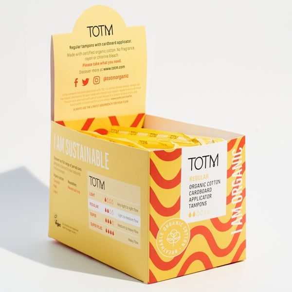TOTM regular Applicator Tampons (30/box) 12 per case- 85855431