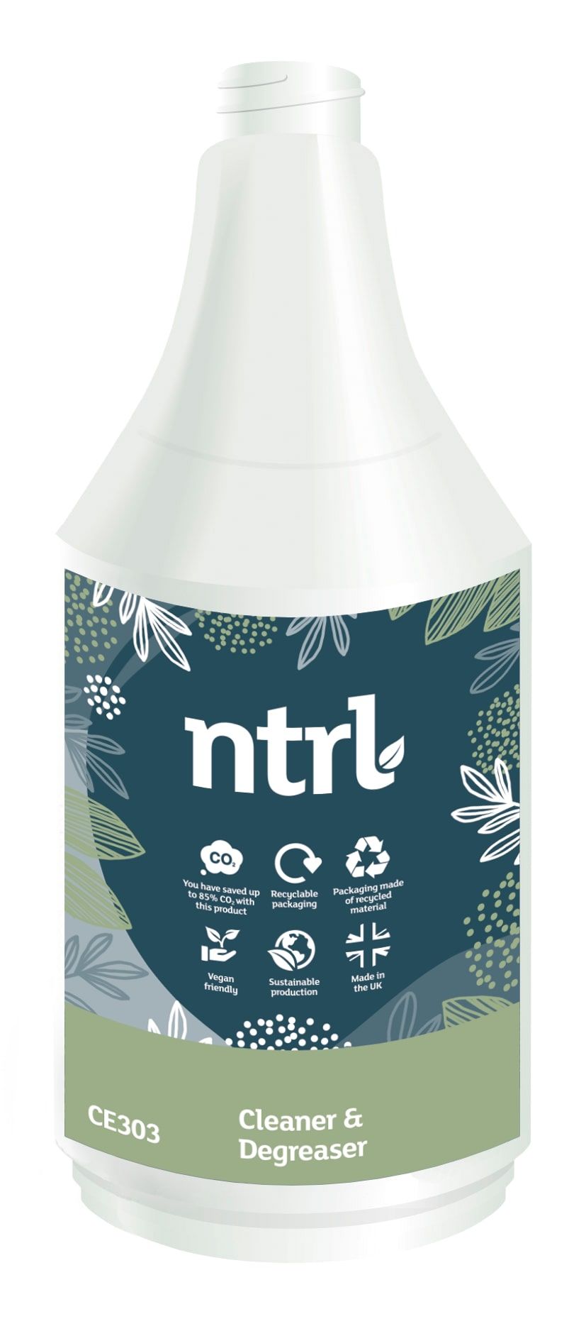 Empty trigger bottle for Jangro ntrl Cleaner & Degreaser - CE303