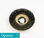 OBS 35cm Black polypropylene brush with clutch plate