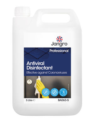 Jangro Antiviral Disinfectant 5L - Ready to Use | Kills 99.99% of Germs | BA063-5
