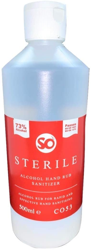 So Sterile 500ml Hand Sanitiser Gel