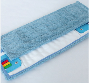 Speedy Microfibre Flat Mop Economy Blue - 100653 | Lightweight & Efficient