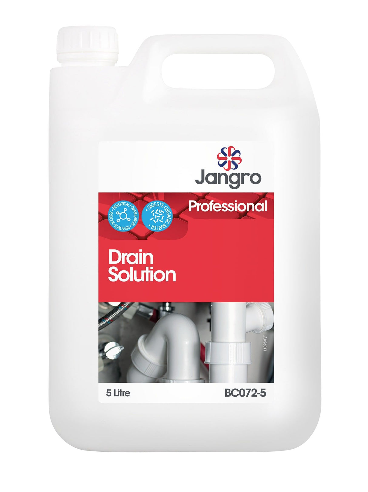 Jangro Professional Drain Solution 5L – BC072-5 | Powerful Drain Unblocker