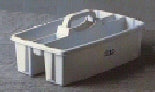 Grey Carry Tray Split Caddy