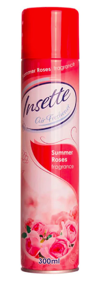 Air Freshener Summer Rose Aerosol 300ml