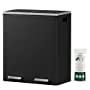 SONGMICS Double Rubbish Bin, 2 x 30L Waste and Recycling