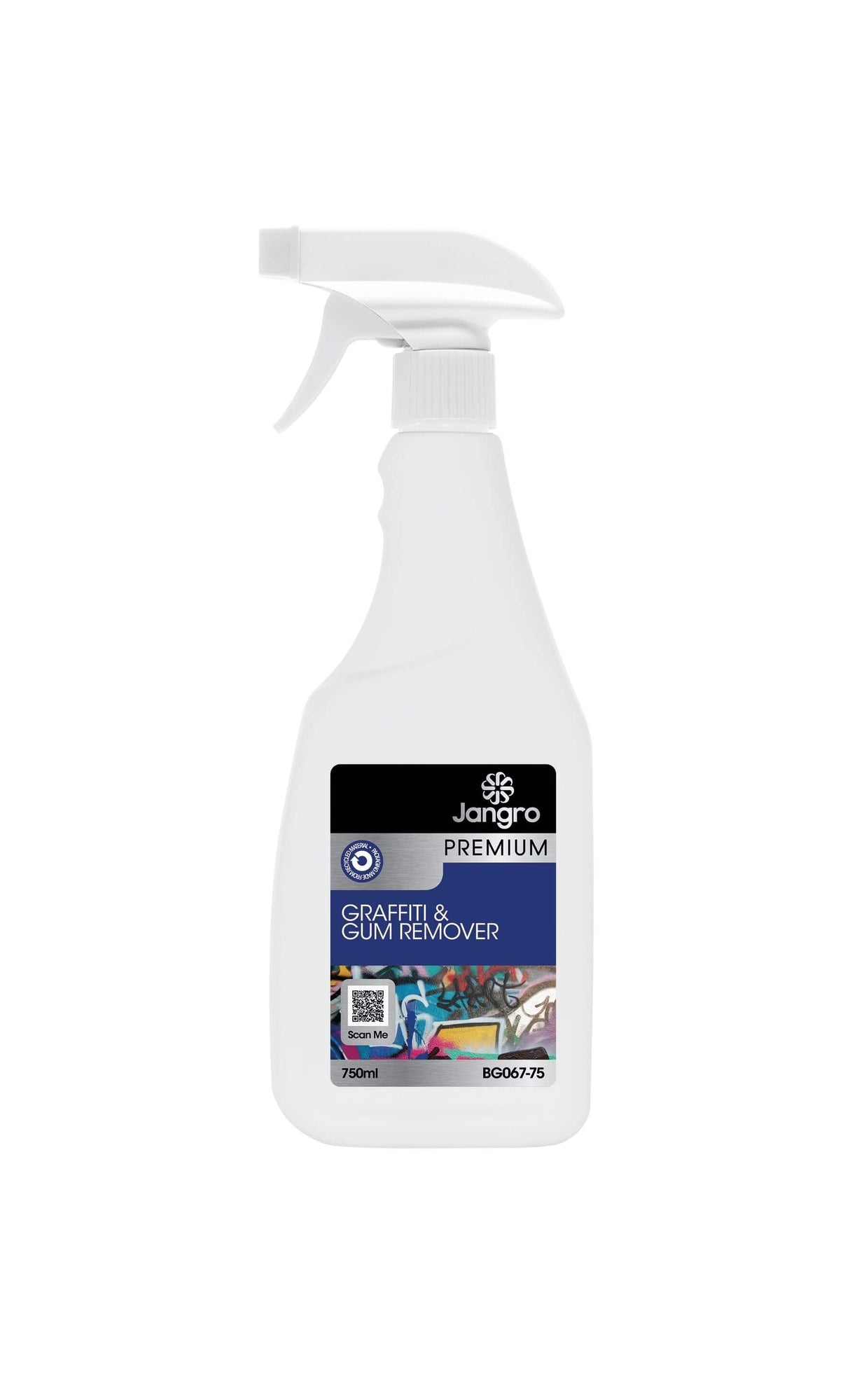 Jangro Premium Graffiti & Gum Remover 750ml - BG067-75 | Tough Stain Remover