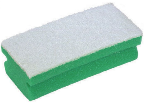 Easigrip Sponge Scourer Greenx 10 HL005-G