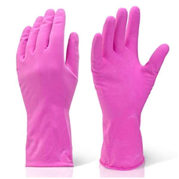 Household Rubber Gloves Large Pink DG040-P-L GR03