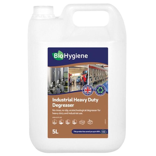 BioHygiene Industrial Heavy Duty Degreaser 5L | Powerful Eco-Friendly Cleaner