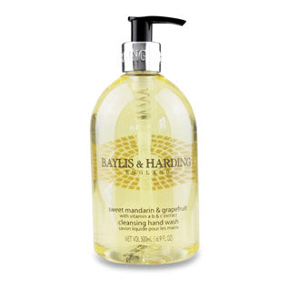 Baylis & Harding Mandarin &Grapefruit Handwash 3x500ml