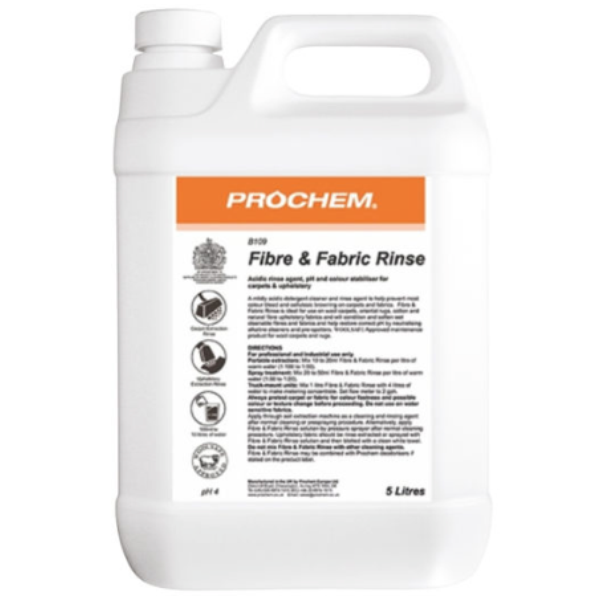 Prochem Fibre and Fabric Rinse 5L B109 BM025-5