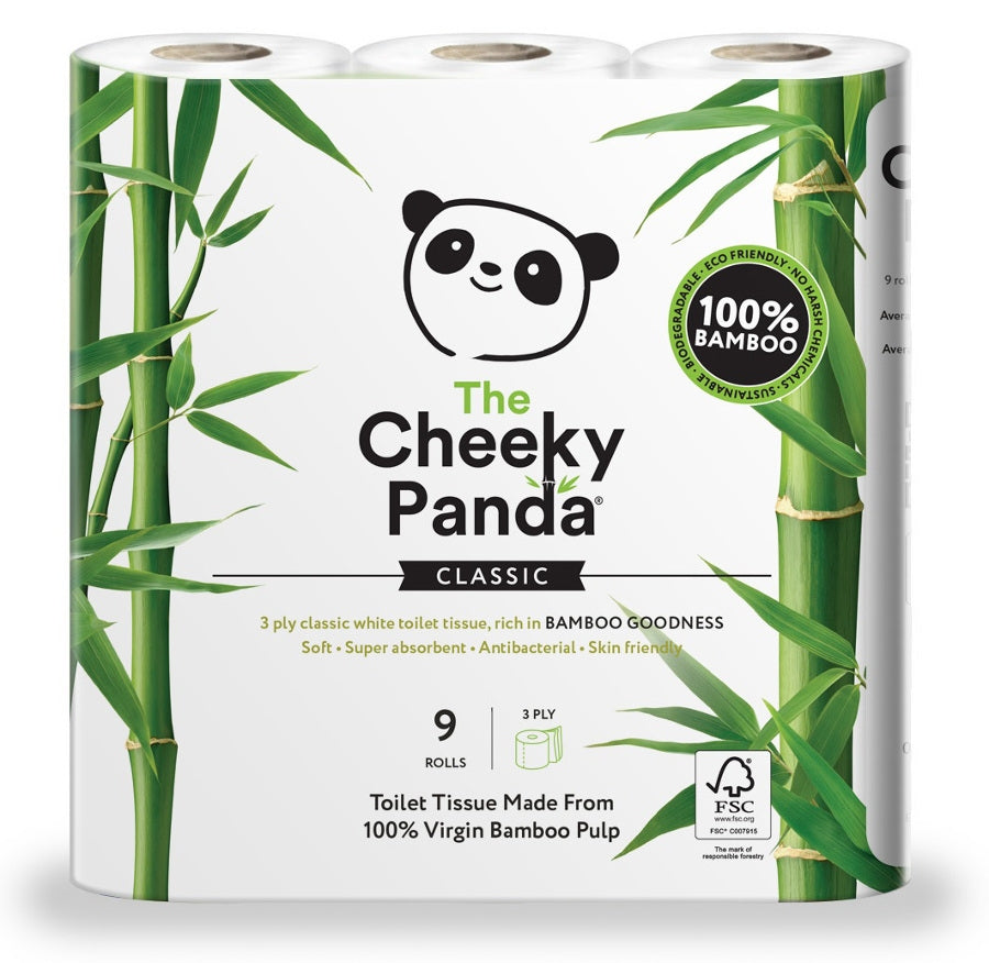 Cheeky Panda 3ply T/Roll x 45 100% Bamboo CHE-345 - W27085