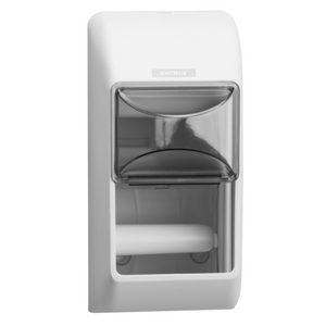 Katrin Toilet 2-Roll Dispenser - White 92384