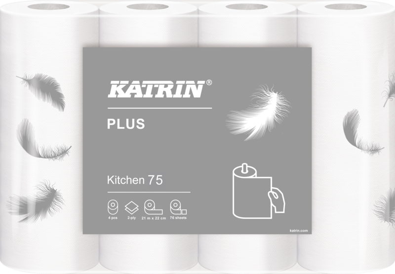 Katrin Plus Kitchen Rolls32x76sheet 225960