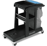 Eco Matic EM3 Janitorial Trolley Recycled Plastic 911440